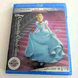 Disney Cinderella Blu-ray DVD Movie - New sealed